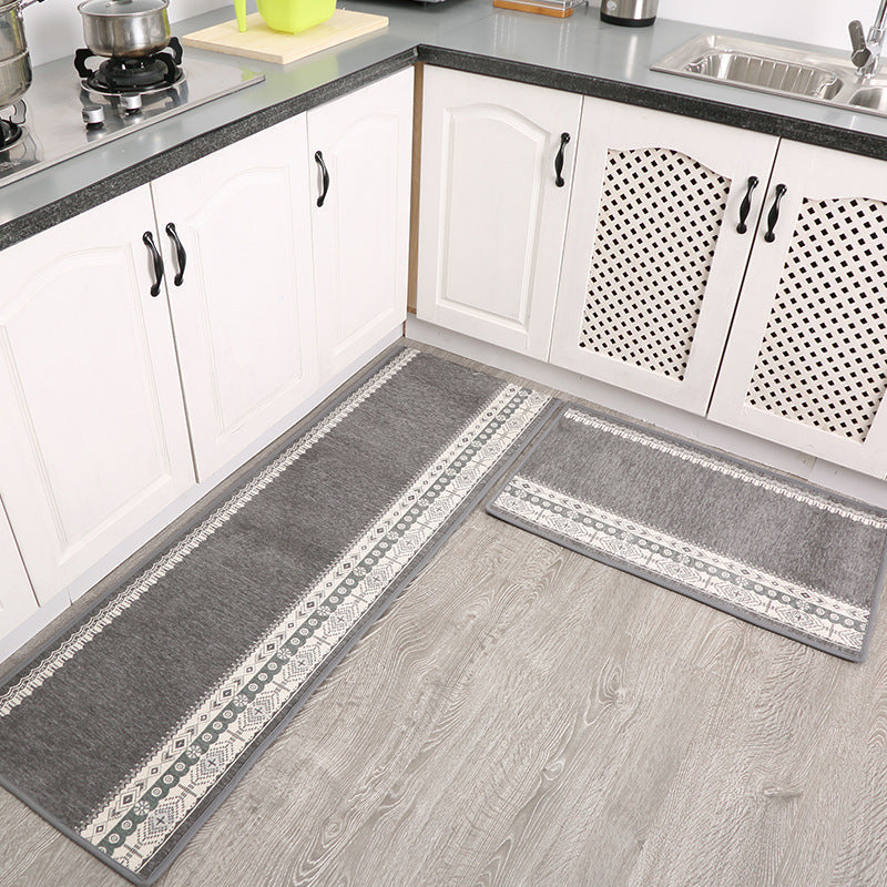 HKM-065875 Anti-Slip Absorbent Kitchen Mats in Various Stylish Designs