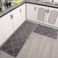 HKM-065875 Anti-Slip Absorbent Kitchen Mats in Various Stylish Designs