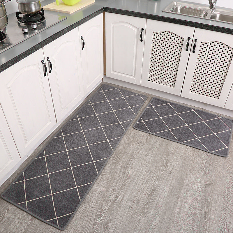 HKM-065875 Anti-Slip Absorbent Kitchen Mats in Various Stylish Designs
