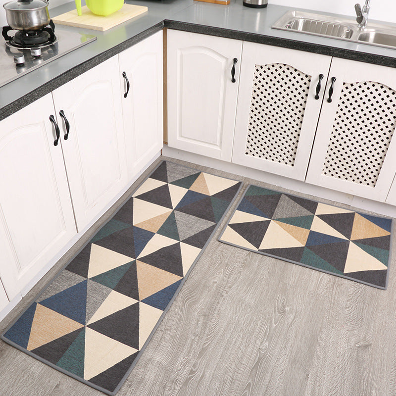 HKM-065875 Anti-Slip Absorbent Kitchen Mats in Various Stylish Designs