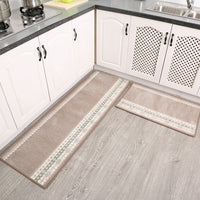 HKM-065875 Anti-Slip Absorbent Kitchen Mats in Various Stylish Designs