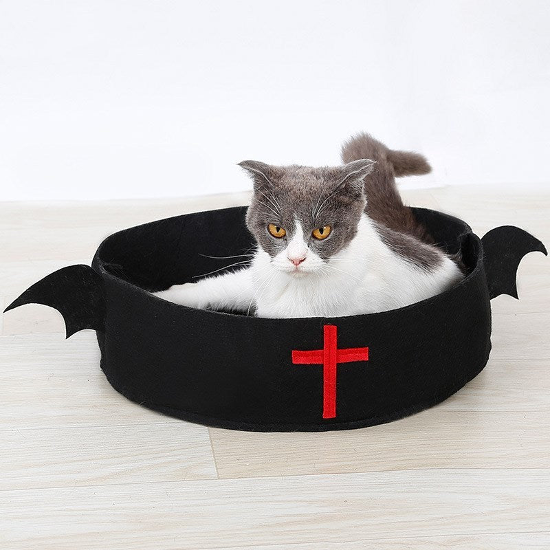 HKM-065875 Halloween Christmas Horror Pet Cat Dog Bed