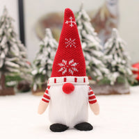 HKM-065939 Christmas Stocking Gift Bag with Plaid and Sequin Designs - Various Styles Available