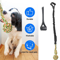 HKM-065939 Dog Tug Of War Rope Grinding Toy