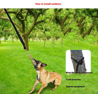 HKM-065939 Dog Tug Of War Rope Grinding Toy