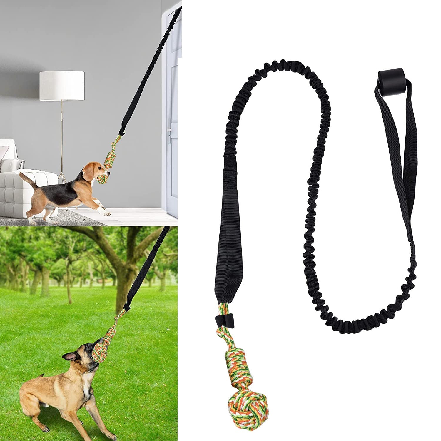 HKM-065939 Dog Tug Of War Rope Grinding Toy