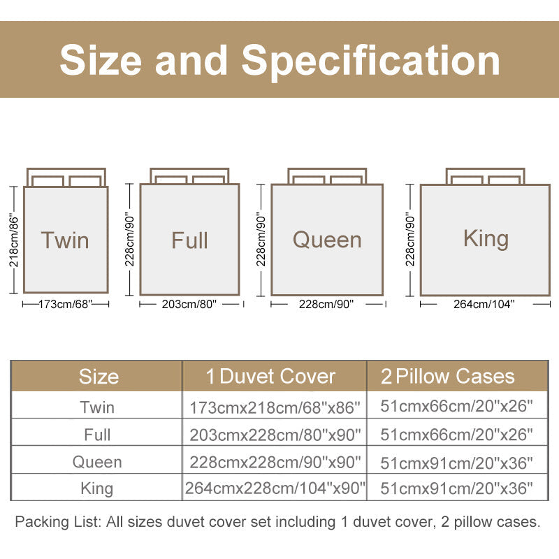 HKM-066323 Reversible Butterfly 3-Piece Comfort Bedding Set - Ultra Soft Microfiber, Lightweight, Machine Washable
