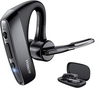 HKM-066387 Bluetooth Headset with Dual Mic Noise Cancellation and Long Battery Life