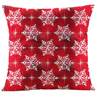 HKM-066387 Digital Printed Christmas Pillowcase - Super Soft Short Plush Cushion Cover, 45x45cm, PP Cotton Filling