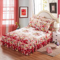 HKM-066643 Four Piece Personalized Fashion Cotton Bedding Set - 100% Pure Cotton with Twill Weave and Reactive Printing