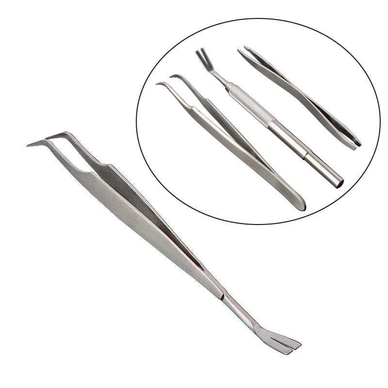 HKM-066643 Stainless Steel Two-in-One Pet Flea and Tick Removal Tool with Storage Bag