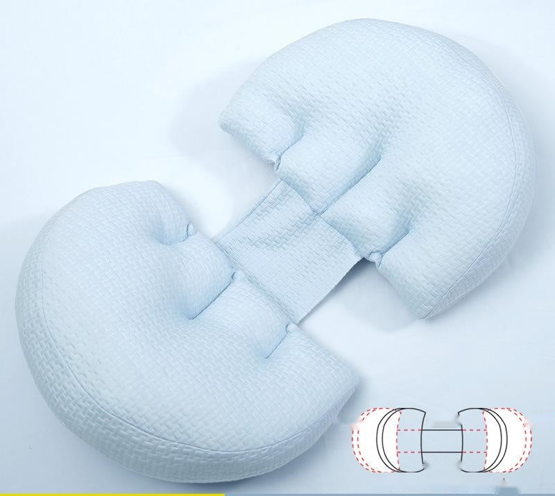 HKM-066771 Adjustable Maternity Waist Protection Side Sleeping Pillow - Multiple Color Options Available
