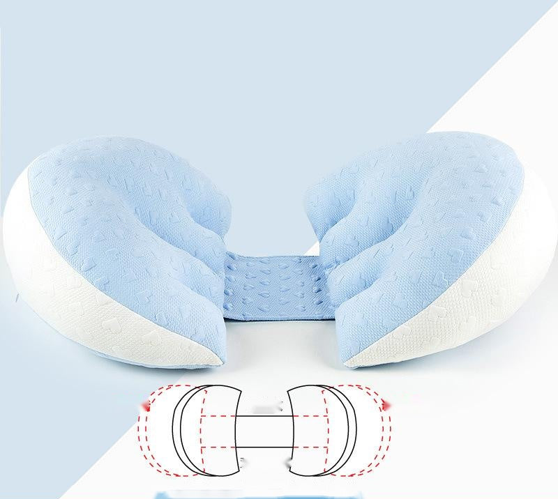 HKM-066771 Adjustable Maternity Waist Protection Side Sleeping Pillow - Multiple Color Options Available