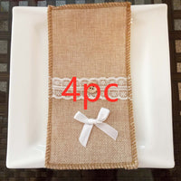 HKM-066771 Festive Christmas Knife and Fork Set - Fabric, Multiple Sizes Available, 1 to 6 Pieces