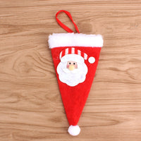 HKM-066771 Festive Christmas Knife and Fork Set - Fabric, Multiple Sizes Available, 1 to 6 Pieces