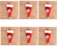 HKM-066771 Festive Christmas Knife and Fork Set - Fabric, Multiple Sizes Available, 1 to 6 Pieces