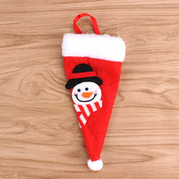 HKM-066771 Festive Christmas Knife and Fork Set - Fabric, Multiple Sizes Available, 1 to 6 Pieces