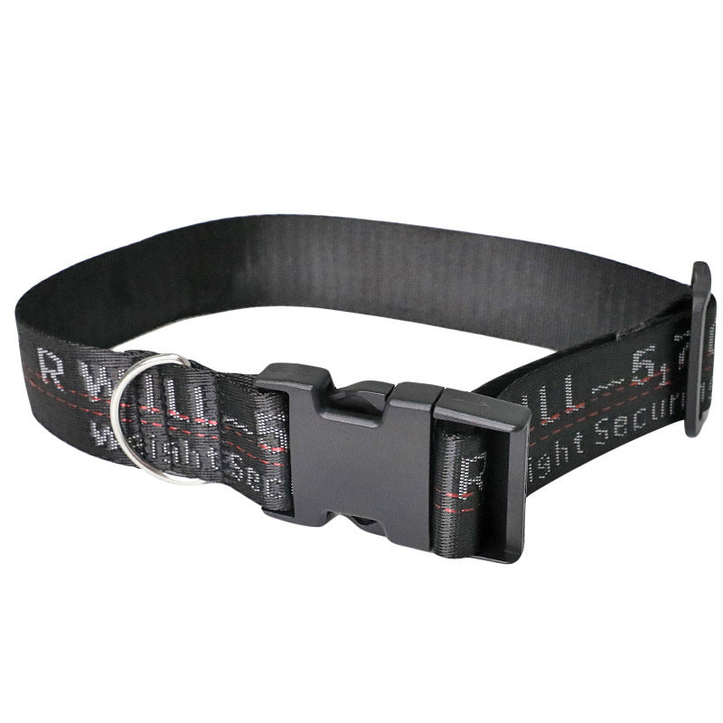 HKM-066835 Stylish Nylon Pet Leash with Matching Collar for Small, Medium, and Large Dogs