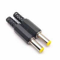 HKM-066835 Welded Lengthened Tuning Fork 14MM DC Power Plug Assembly Type for 12V Applications