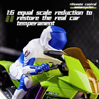 HKM-066899 Remote-Controlled 360° Stunt Drift Motorcycle Toy with Lights and Music for Ages 5 and Up