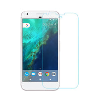 HKM-067027 Tempered Glass Protective Film for Google Mobile Phones - HD Toughened Front Film with Electroplated Arc Edges