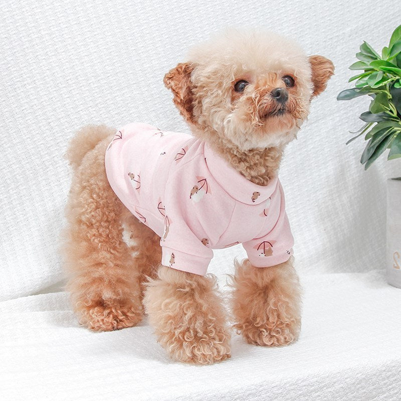 HKM-067219 Cozy Polyester Pet Clothes for Small Dogs - Autumn & Winter Collection