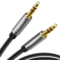 HKM-067539 3.5mm Male to Male AUX Cable - Gold-Plated Stereo Audio Connection, Available in Multiple Lengths (0.5M to 5M)