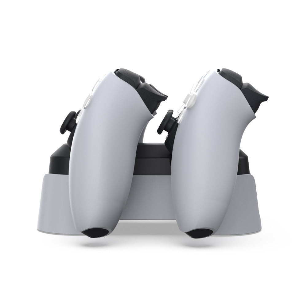 HKM-067667 Dual-Seat PS5 Gamepad Charger with TYPE-C Connection and Display Light
