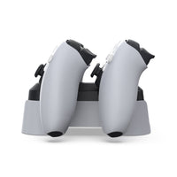 HKM-067667 Dual-Seat PS5 Gamepad Charger with TYPE-C Connection and Display Light