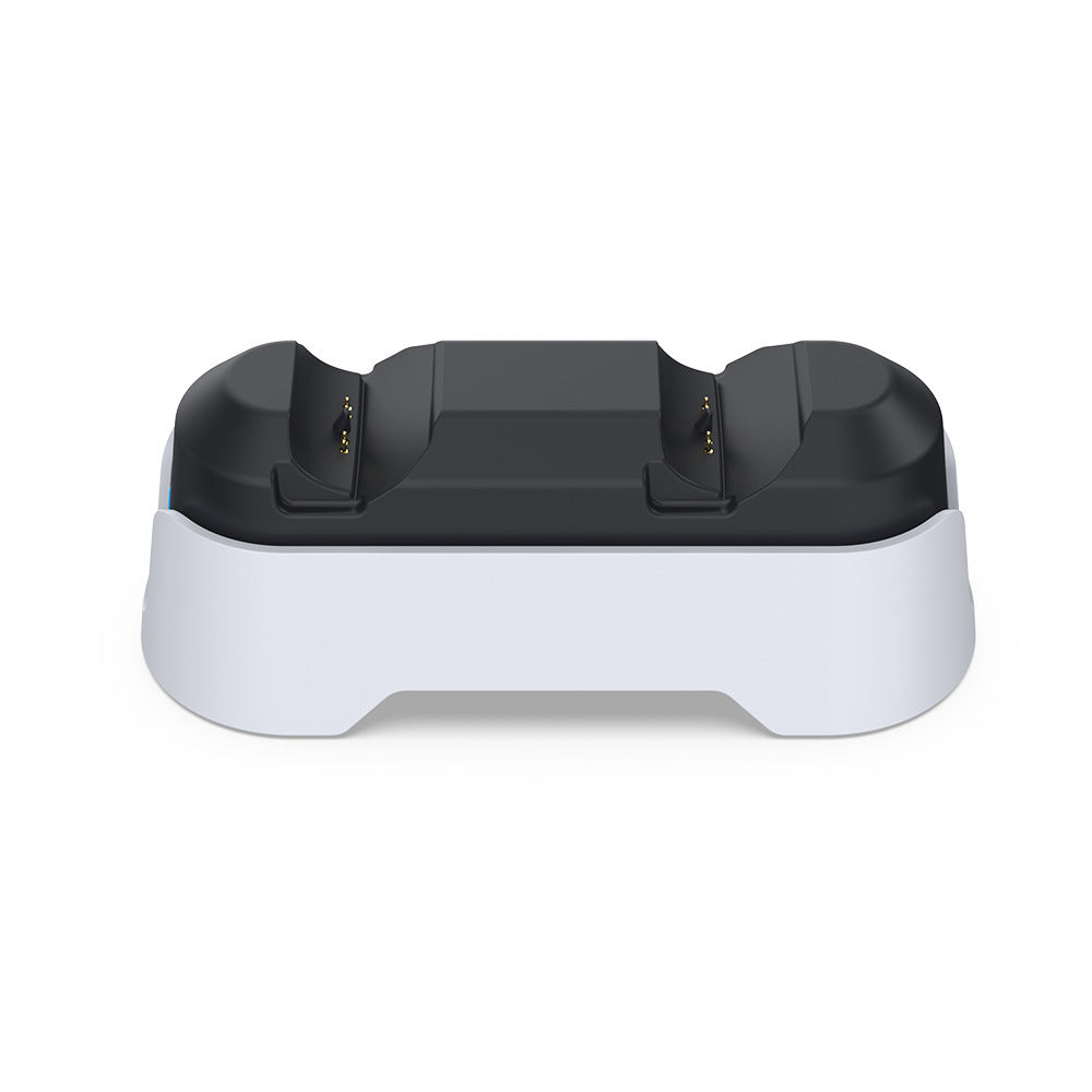 HKM-067667 Dual-Seat PS5 Gamepad Charger with TYPE-C Connection and Display Light