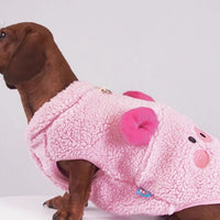 HKM-067795 Lambswool Vest for Pets - Casual Autumn and Winter Apparel for Dogs and Cats