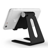 HKM-067859 Aluminum Alloy Adjustable Desktop Stand for Phablets and Tablets - Various Colors Available