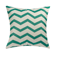 HKM-067859 Geometric Pattern Linen Pillowcase for Stylish Home Décor