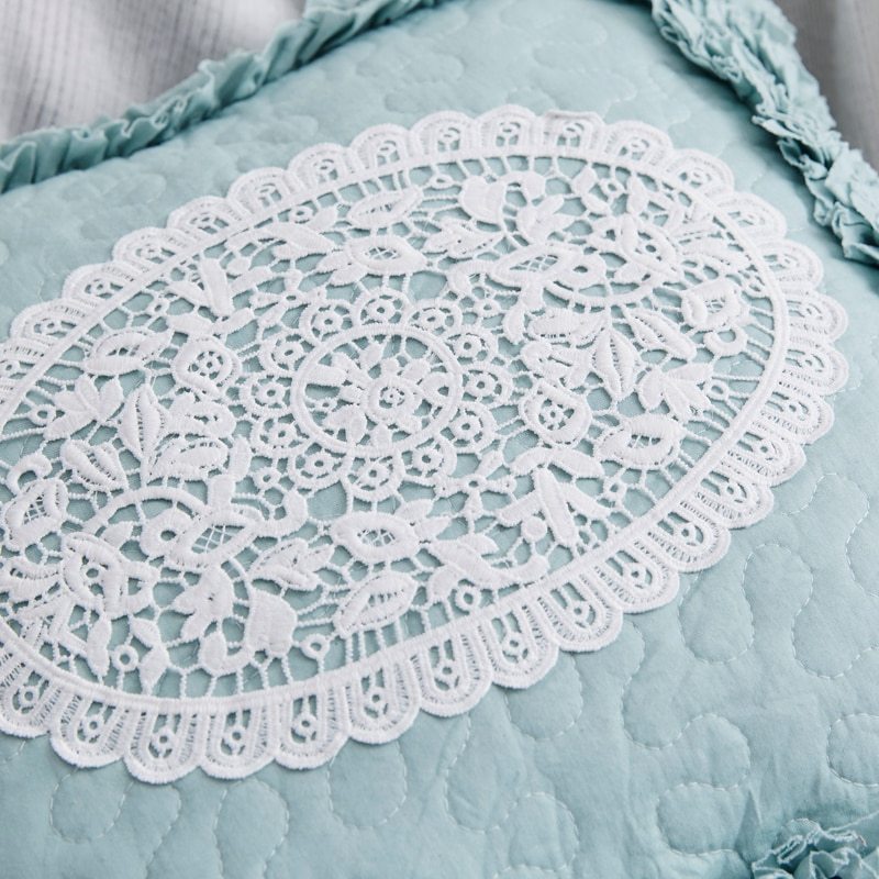 HKM-067923 Korean Style Cotton Pillowcase - 45x45cm Cute Design