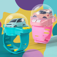 HKM-068051 Mini Cartoon RC Drift Car Toys with Watch Remote Control – Rechargeable Electric Racing Car for Kids Ages 6+