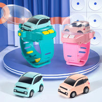 HKM-068051 Mini Cartoon RC Drift Car Toys with Watch Remote Control – Rechargeable Electric Racing Car for Kids Ages 6+