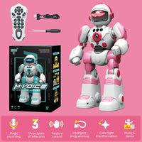 HKM-068627 Intelligent Dance Gesture Robot with Voice Command and Light Control