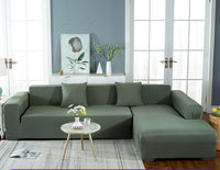 HKM-068691 Plush Polyester Multifunctional All-Inclusive Sofa Cover for Modular Sofas