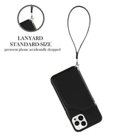 HKM-068883 Holster Phone Case with Lanyard and Card Holder for iPhone Models