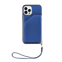 HKM-068883 Holster Phone Case with Lanyard and Card Holder for iPhone Models