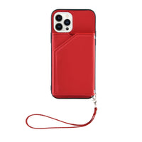 HKM-068883 Holster Phone Case with Lanyard and Card Holder for iPhone Models