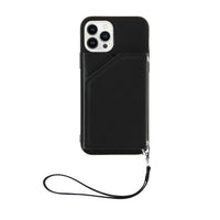 HKM-068883 Holster Phone Case with Lanyard and Card Holder for iPhone Models