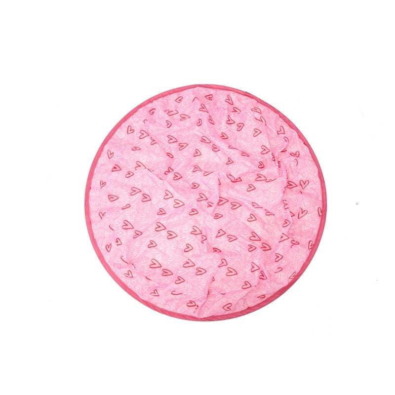 HKM-069139 Interactive Electric Motion Cat Toy with Cover - Bouncing Rolling Ball for Indoor Use