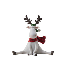 HKM-069395 Elk Resin Bookcase Decoration for Living Room, Bedroom, or Study