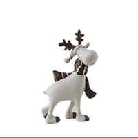 HKM-069395 Elk Resin Bookcase Decoration for Living Room, Bedroom, or Study