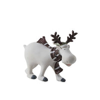 HKM-069395 Elk Resin Bookcase Decoration for Living Room, Bedroom, or Study