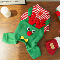 HKM-069459 Festive Elk Design Pet Clothing for Dogs and Cats, Multiple Sizes Available