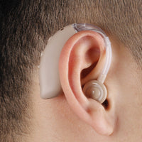 HKM-069459 Intelligent Noise Reduction Sound Amplifier Hearing Aid Earphone - G25 Model, ABS Material, Available in Skin Color & Blue