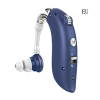 HKM-069459 Intelligent Noise Reduction Sound Amplifier Hearing Aid Earphone - G25 Model, ABS Material, Available in Skin Color & Blue
