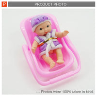 HKM-069587 5 Inch Vinyl Mini Baby Dolls - Educational & Musical Toy for Girls